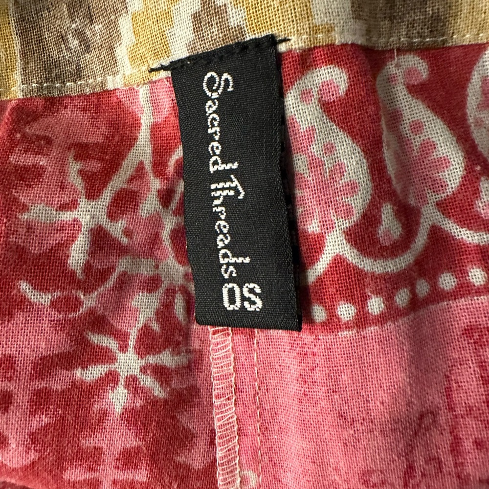 Nwt. Medium Sacred Threads Multicolor Bohemian Ov… - image 6